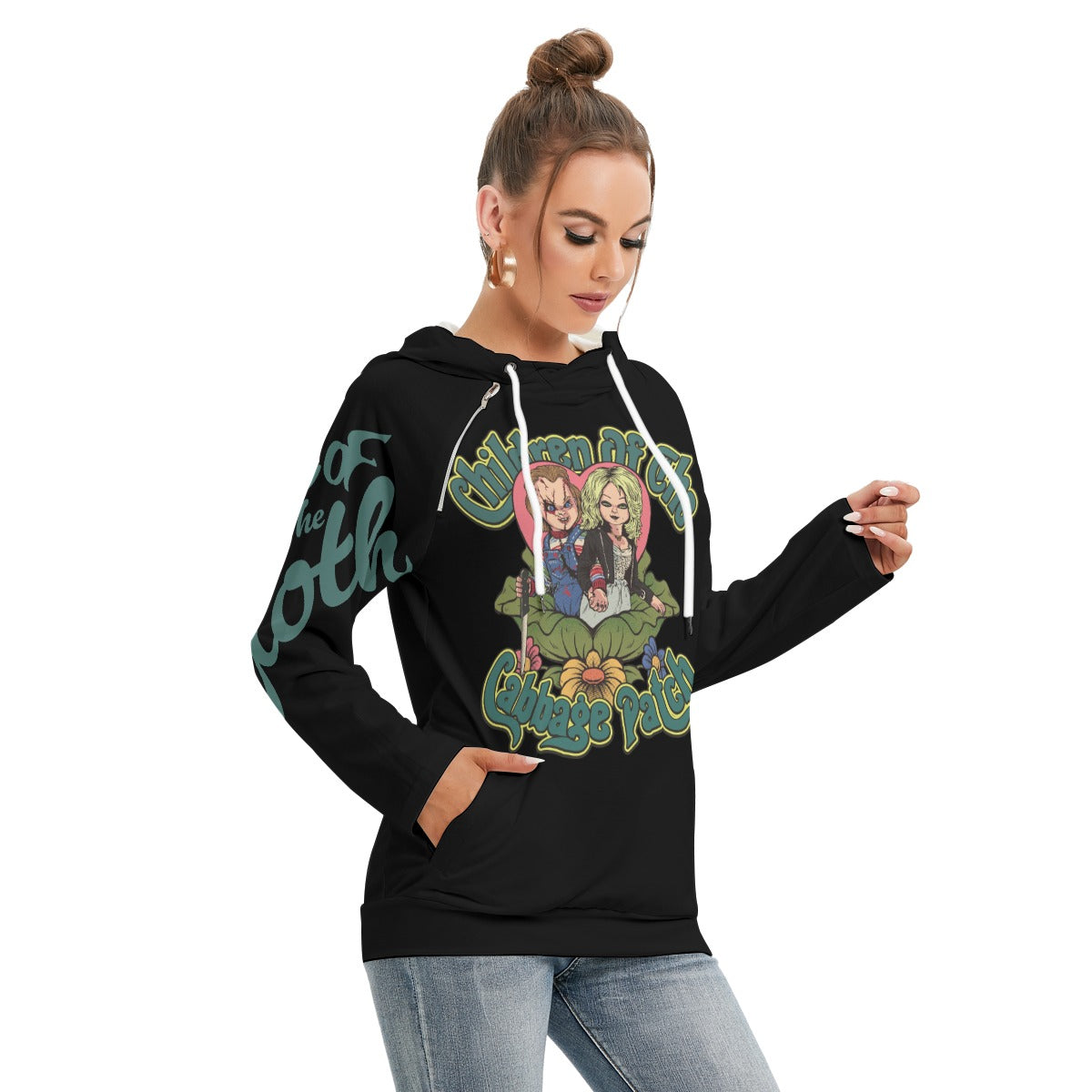 Children Of The Cabbage Patch Women's Hoodie With Double Hood