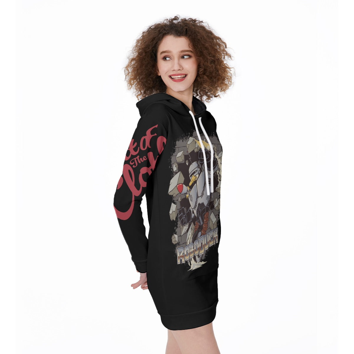 Roboduck Women’s Hoodie Dress