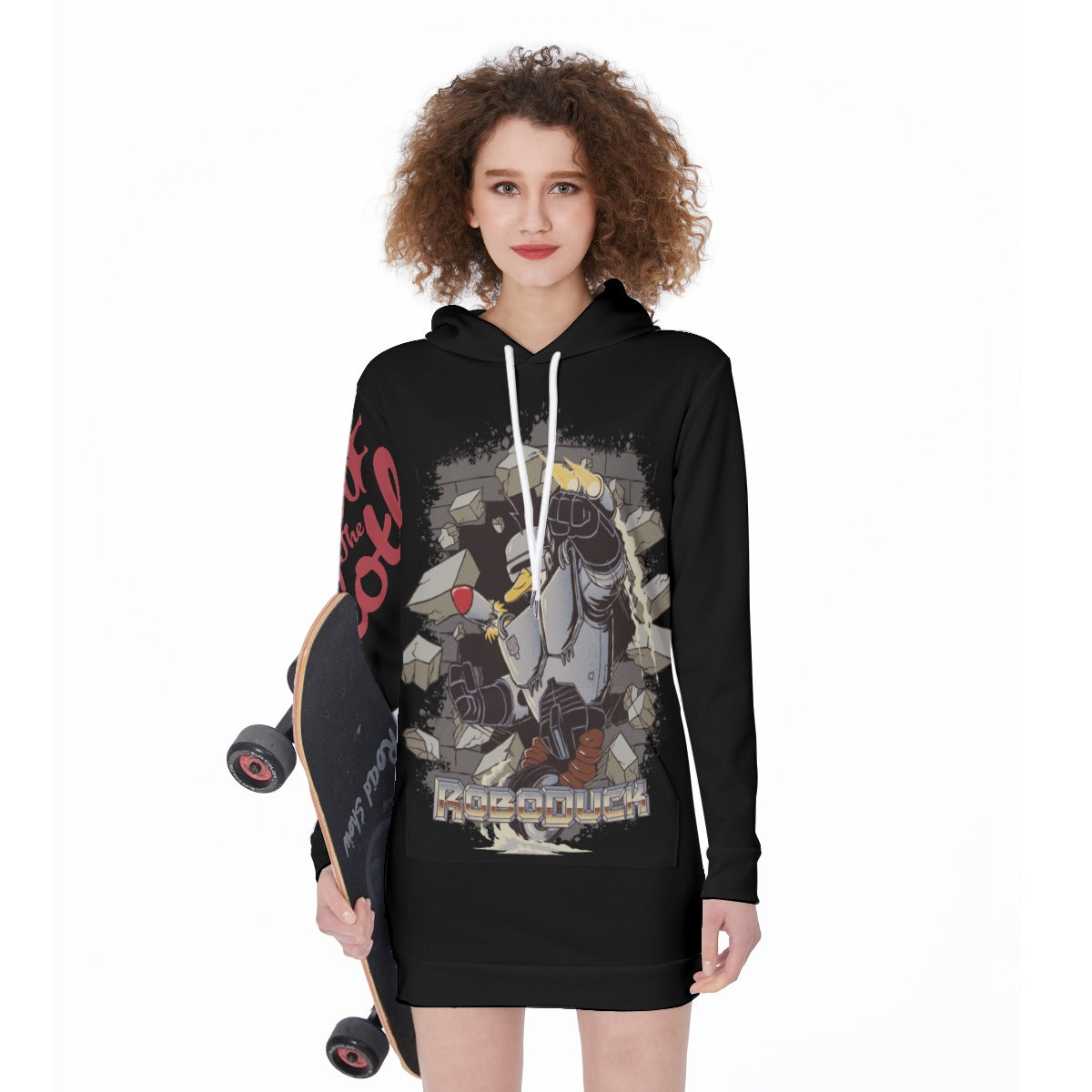 Roboduck Women’s Hoodie Dress