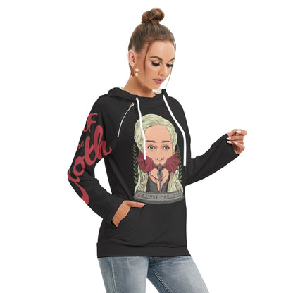 The Mother Of Dragons Women's Hoodie With Double Hood