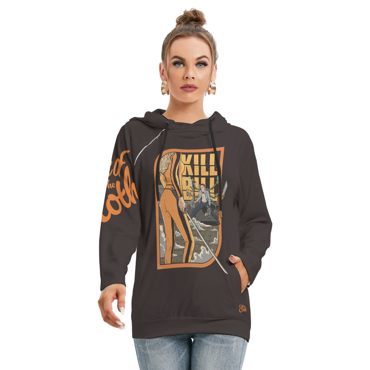 Kill Nye Women's Hoodie With Double Hood