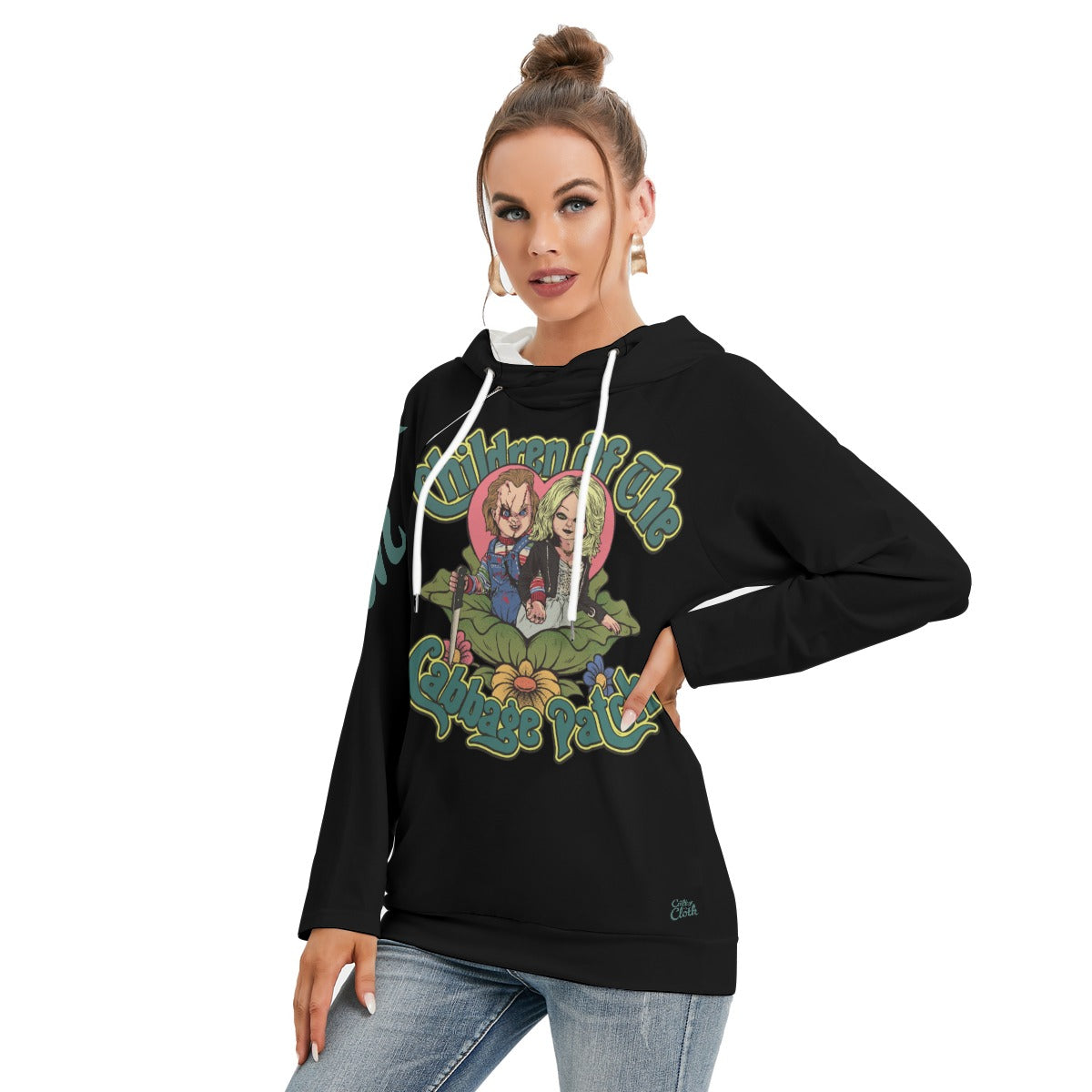 Children Of The Cabbage Patch Women's Hoodie With Double Hood