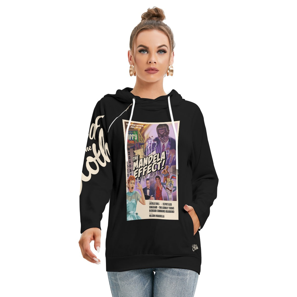 The Mandela Effect Women's Hoodie With Double Hood