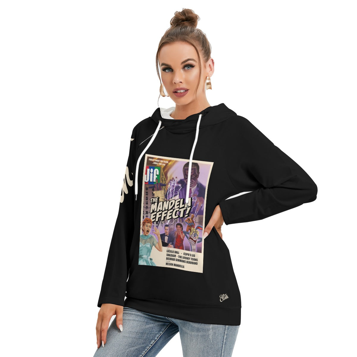 The Mandela Effect Women's Hoodie With Double Hood