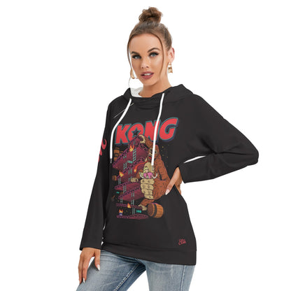 The Rise Of Kong Women's Hoodie With Double Hoodie