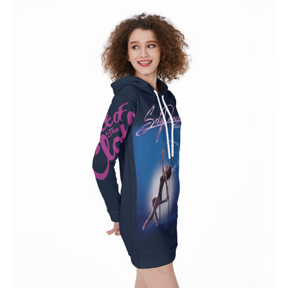 Sexy Dance Fighting Hoodie Dress