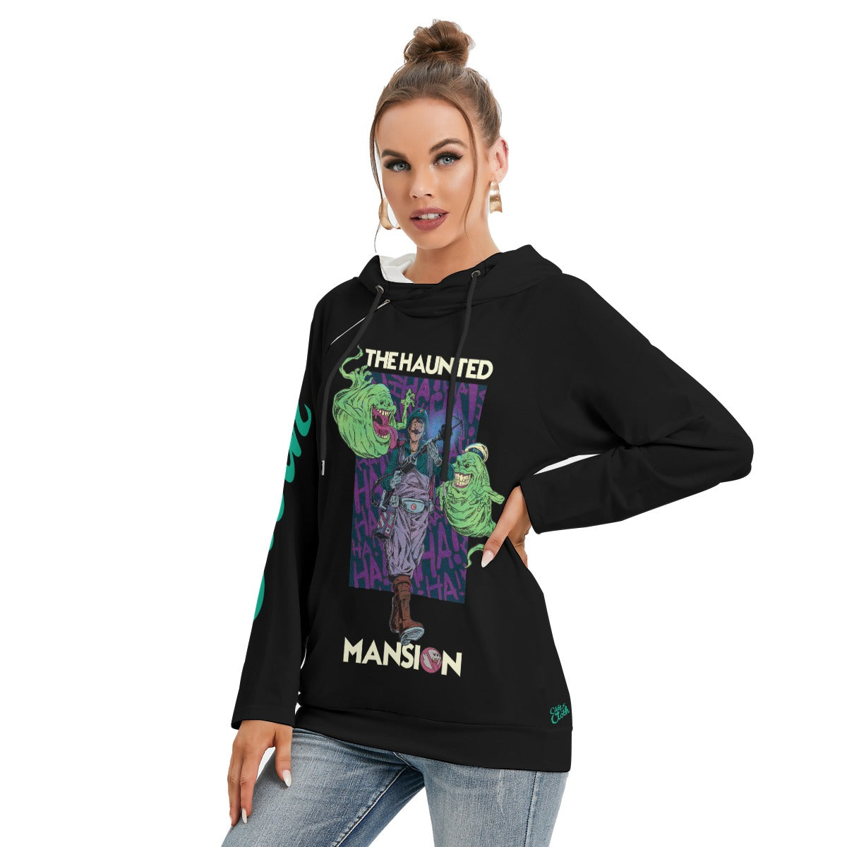 The Haunted Mansion Women's Hoodie With Double Hood