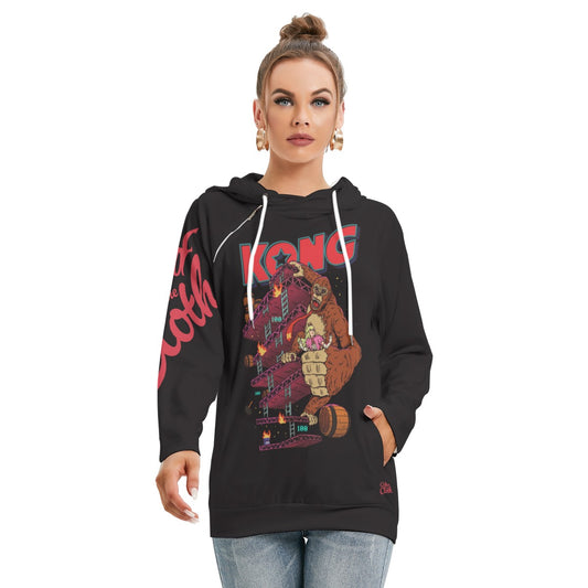 The Rise Of Kong Women's Hoodie With Double Hoodie