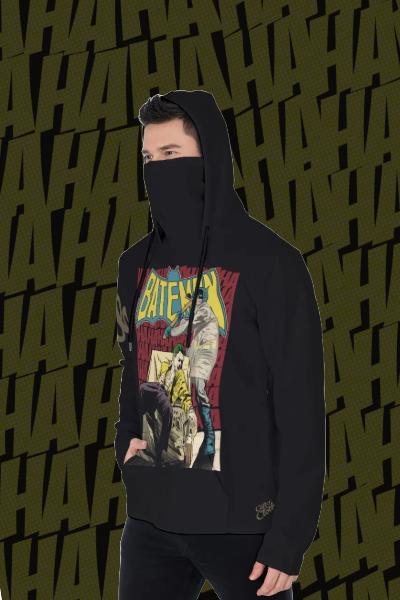 The Adventures Of Bateman Men's Pullover Hoodie With Mask