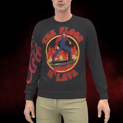 Floor is Lava Men's Sweatshirt