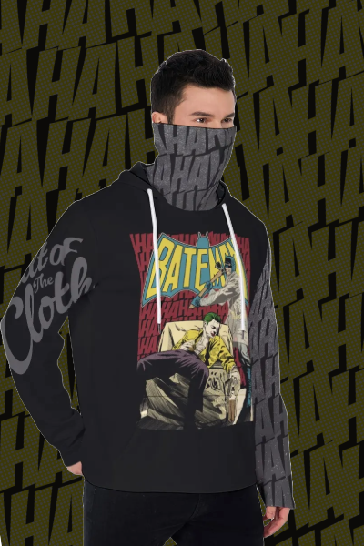 The Adventures Of Bateman Men's Pullover Hoodie With Mask