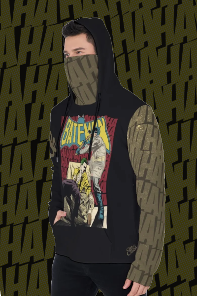 The Adventures Of Bateman Men's Pullover Hoodie With Mask