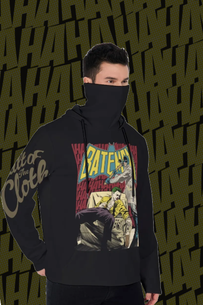 The Adventures Of Bateman Men's Pullover Hoodie With Mask