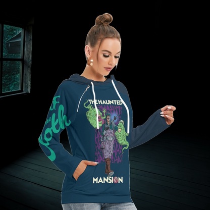 The Haunted Mansion Women's Hoodie With Double Hood