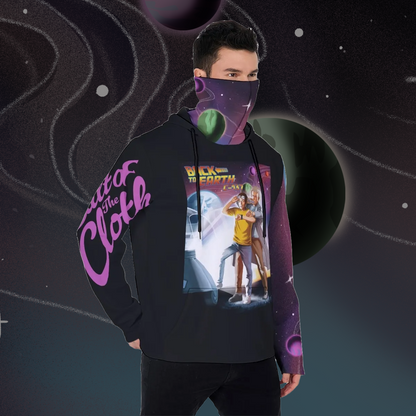 Lost in Squanch Men's Pullover Hoodie With Mask